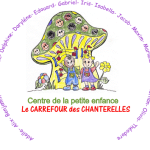 c'est le logo du CPE Le Carrefour des Chanterelles